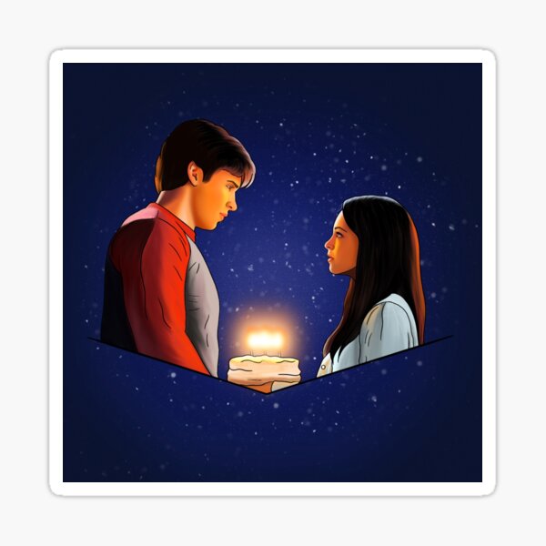 Clark And Lana Clarks Birthday Sticker For Sale By Kelseyb32