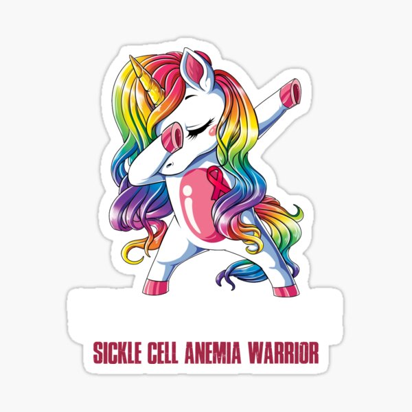 Sickle Cell Anemia Awareness Unicorn Sickle Cell Anemia Warrior