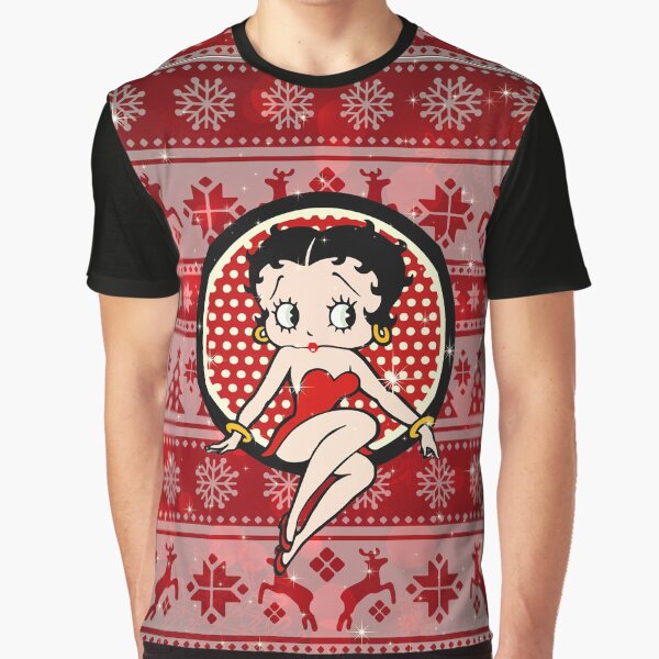 Camiseta Betty Boop Collage Rojo Betty Boop Betty Boop Dufflebag