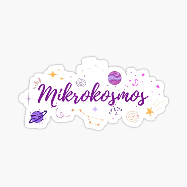 Bts Mikrokosmos Sticker For Sale By Ohleeve Redbubble