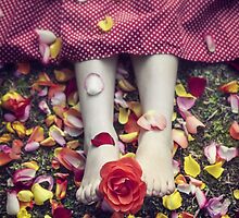 bedded in petals by Joana Kruse