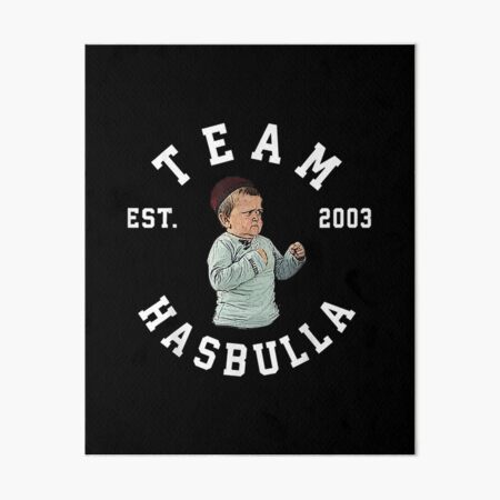 Hasbulla Team MMA Hasbulla Fight Meme Vintage Art Board Print For