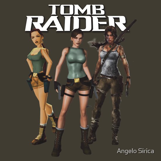 lara croft t shirt