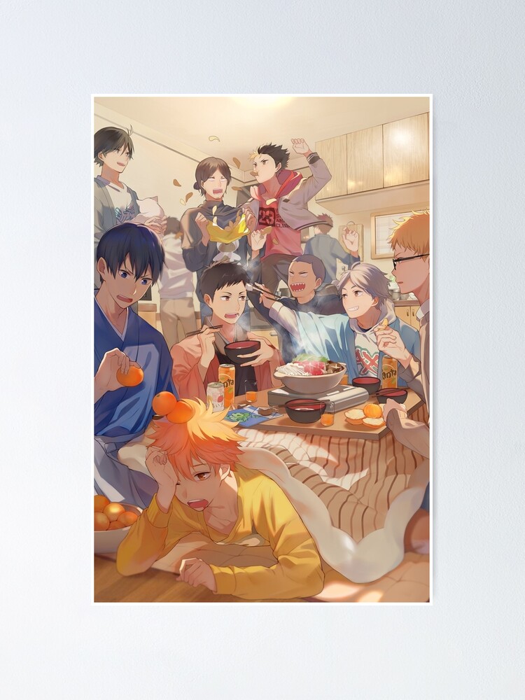 Haikyuu Hinata Shouyou Kageyama Tobio Tsukishima Kei Yamaguchi