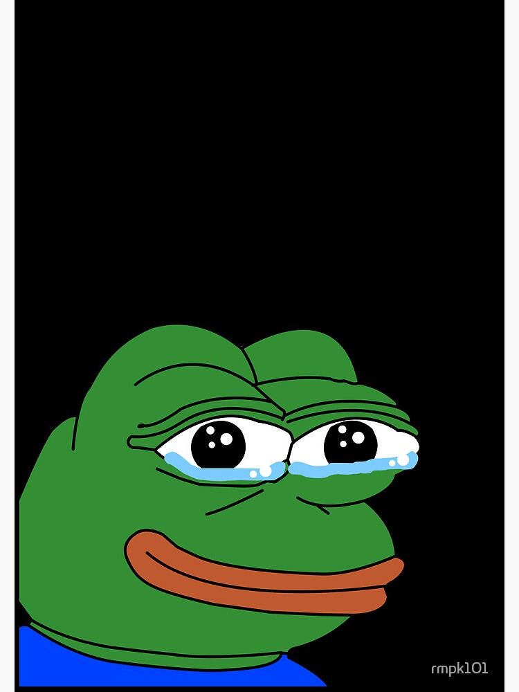 Happy Tears Poggers Emote Peepo Pepega Twitch Discord Frog Spiral