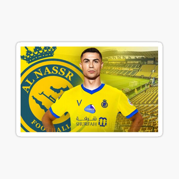 Cristiano Ronaldo To Al Nassr Sticker For Sale By Nehadbare Redbubble