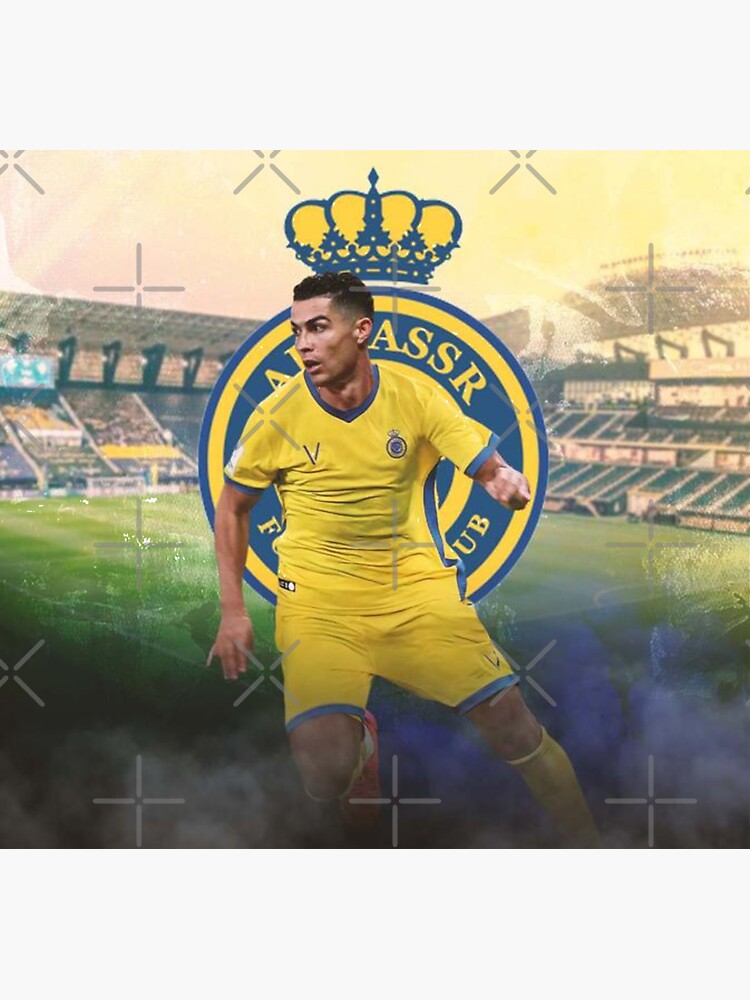 Cristiano Ronaldo To Al Nassr Sticker For Sale By Nehadbare Redbubble