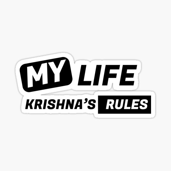 My Life Krishna S Rules For Isckon Devotee And Krishna Devotee