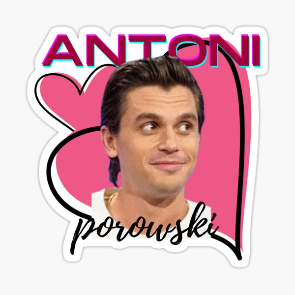 Antoni Porowski Sticker For Sale By Don Creations Redbubble