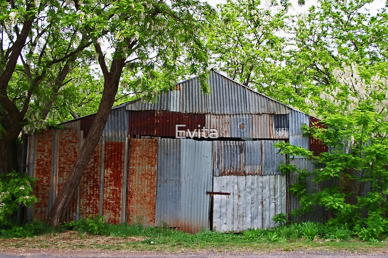 Rusty Old Shed Barn By Evita Redbubble