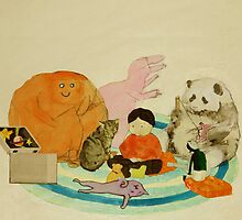 Gus & Friends by johnboakes