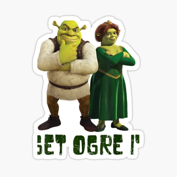 Gifts Idea Shrek Meme Sticker For Sale By RowanytoDuane Redbubble