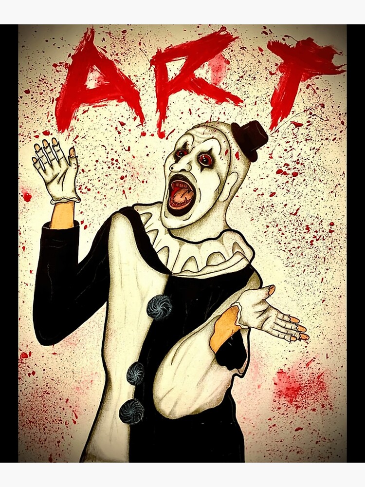 Terrifier Art Der Clown Terrifier 2 Terrifier Kunstdruck Von