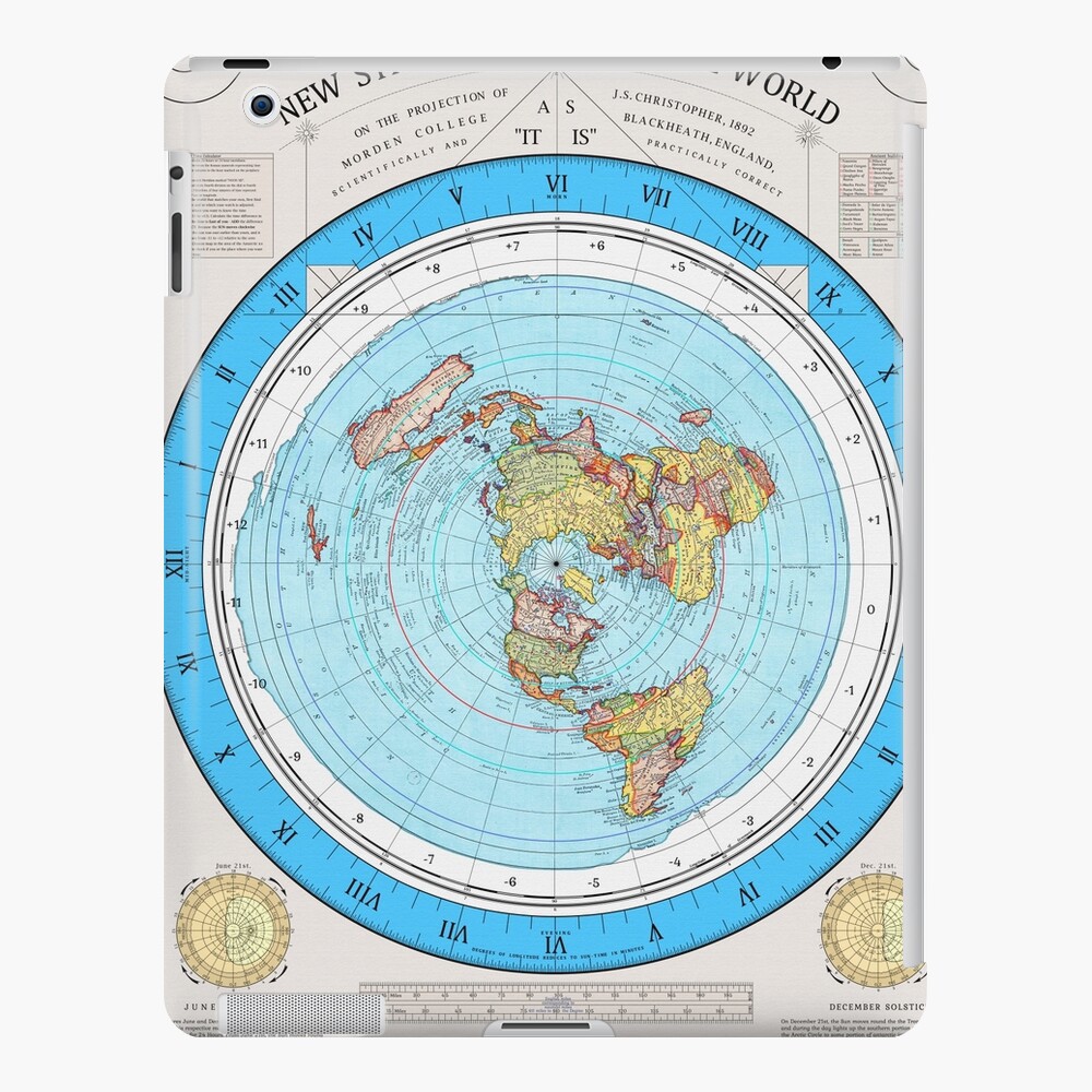 Gleason S New Standard Map Of The World Restored Version Ipad