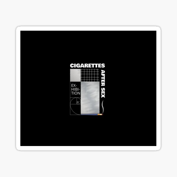 Cigarettes After Sex Poster Sticker For Sale By Conjuredmoth Redbubble