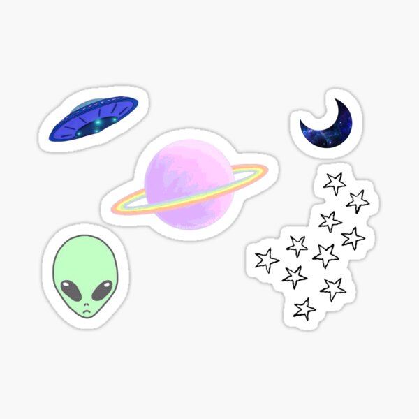 Space Package Sticker By Amandabrynn Redbubble