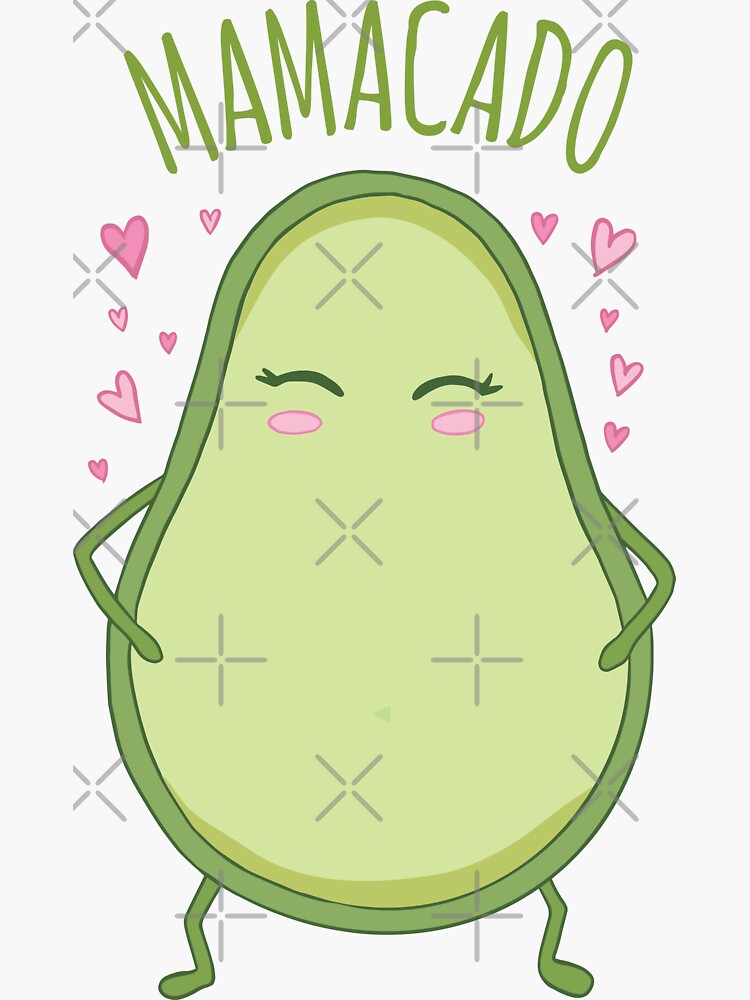 Mamacado Avocado Mom A Beautiful Design For Pregnant Women Who Love