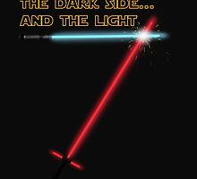 The Dark side... and the Light by LarrysArt
