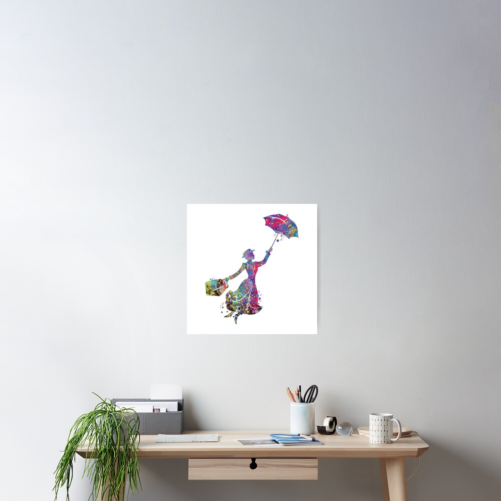 Mary Poppins Poster For Sale By Bittermoon Redbubble