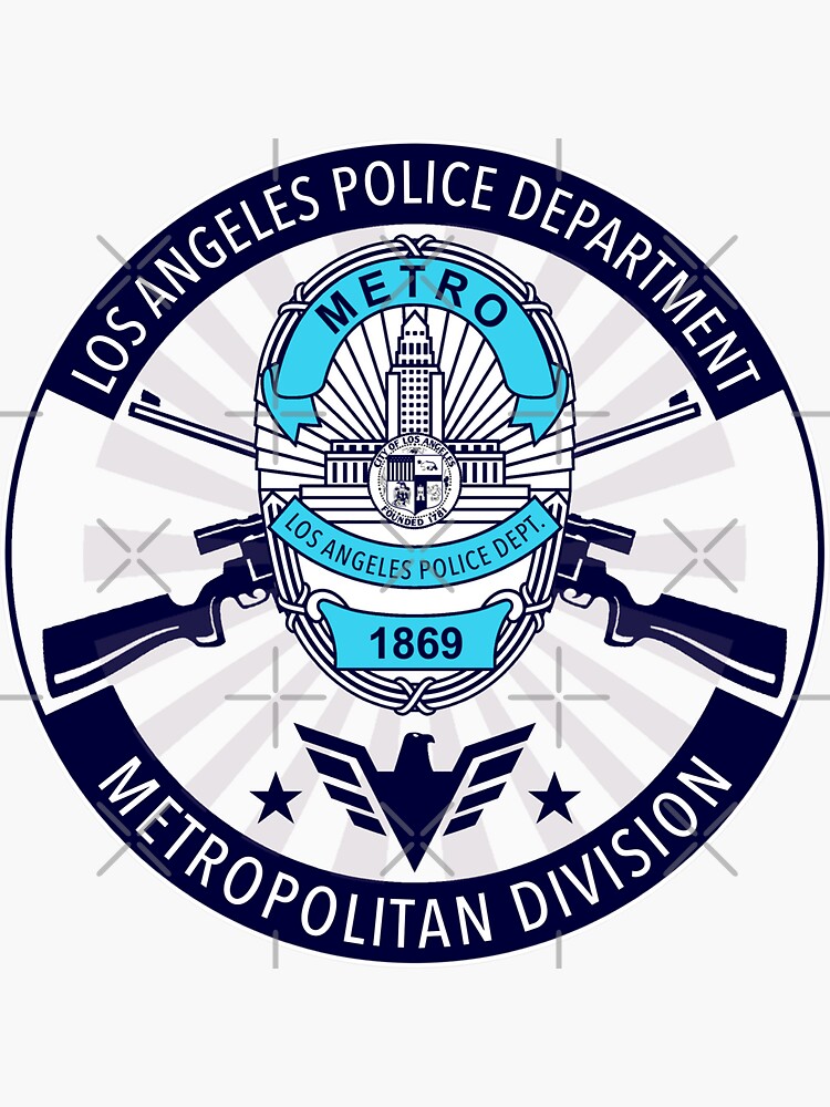 The Rookie Metro Lapd Logo Remastered As Seen Season Episode