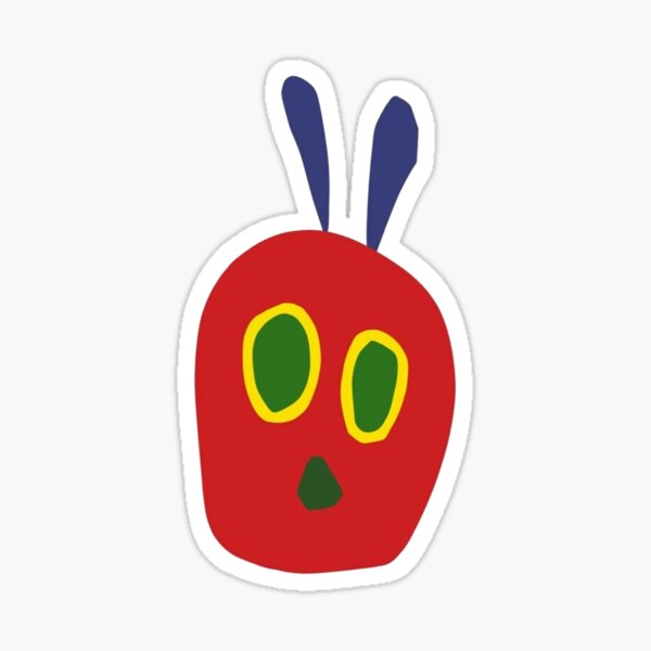 Head Of The Hungry Caterpillar Sticker For Sale By Artwork