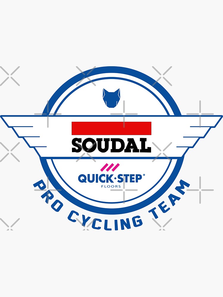 Soudal Quick Step Logo Quick Step Alpha Vinyl Pro Cycling Team