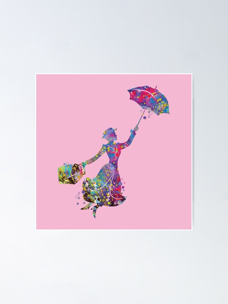 Mary Poppins Poster For Sale By Bittermoon Redbubble