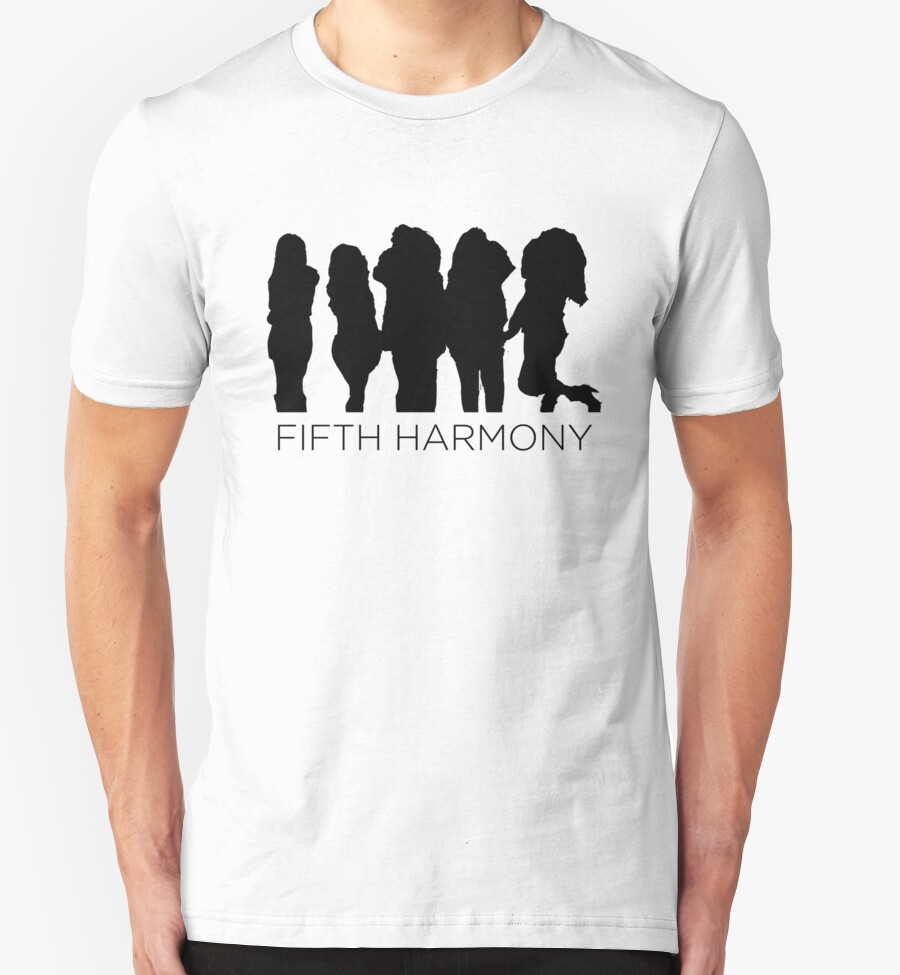 quot fifth harmony silhouette quot t shirts hoodies by katiedel redbubble quot fifth harmony silhouette quot t shirts hoodies by katiedel redbubble