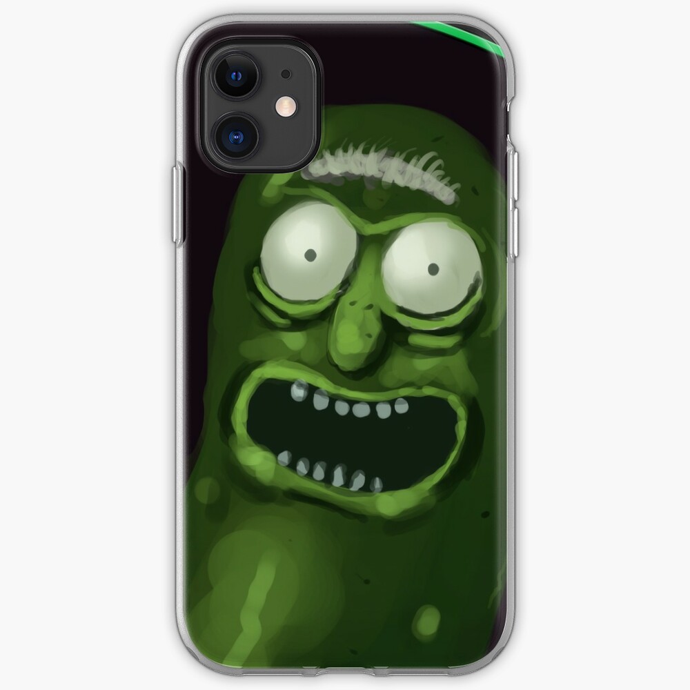 Pickle Rick IPhone Case Cover By Genesisvandrake Redbubble