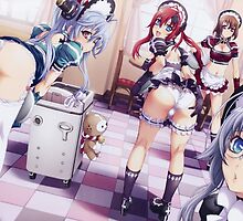 H-Scene: Booty Maids by happihentai