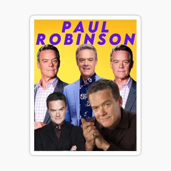 Paul Robinson Neighbours Sticker For Sale By Jook Redbubble