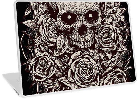 Skull & Roses iPhone Cases & Skins