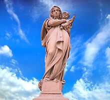 Statue of Divine Mother by Sergieiev