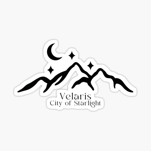 Velaris City Of Starlight Acotar Sticker For Sale By Abbygreenspan