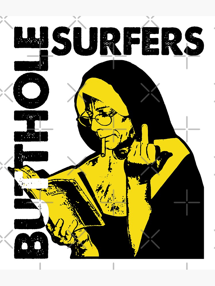 Butthole Surfers Tribute Fanart Sticker For Sale By Arvillaino