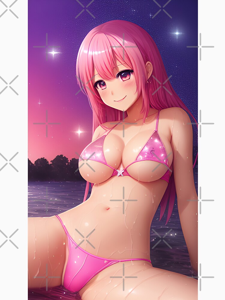 Sexy Anime Bikini Girl T Shirt For Sale By Stereonut Redbubble