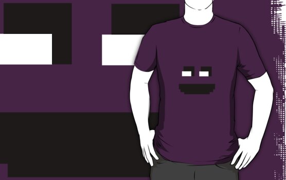 purple guy shirt