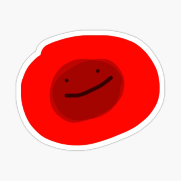 Red Blood Cell Sticker For Sale By Quincywhipple Redbubble