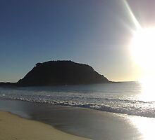 blinding morning sun by busbydeebar