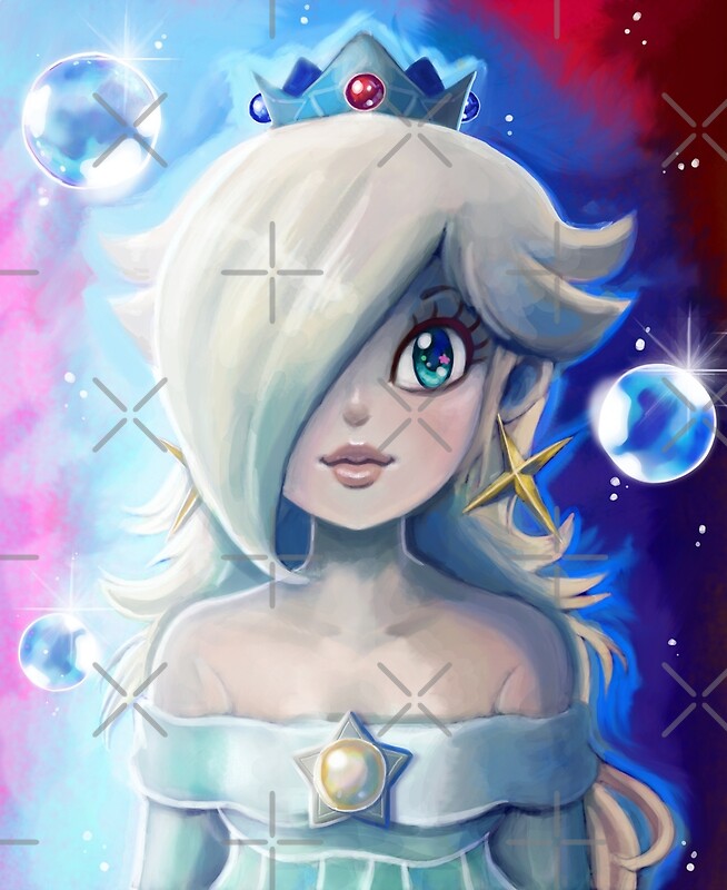 Rosalina Portrait Painting By Saradaboru Redbubble