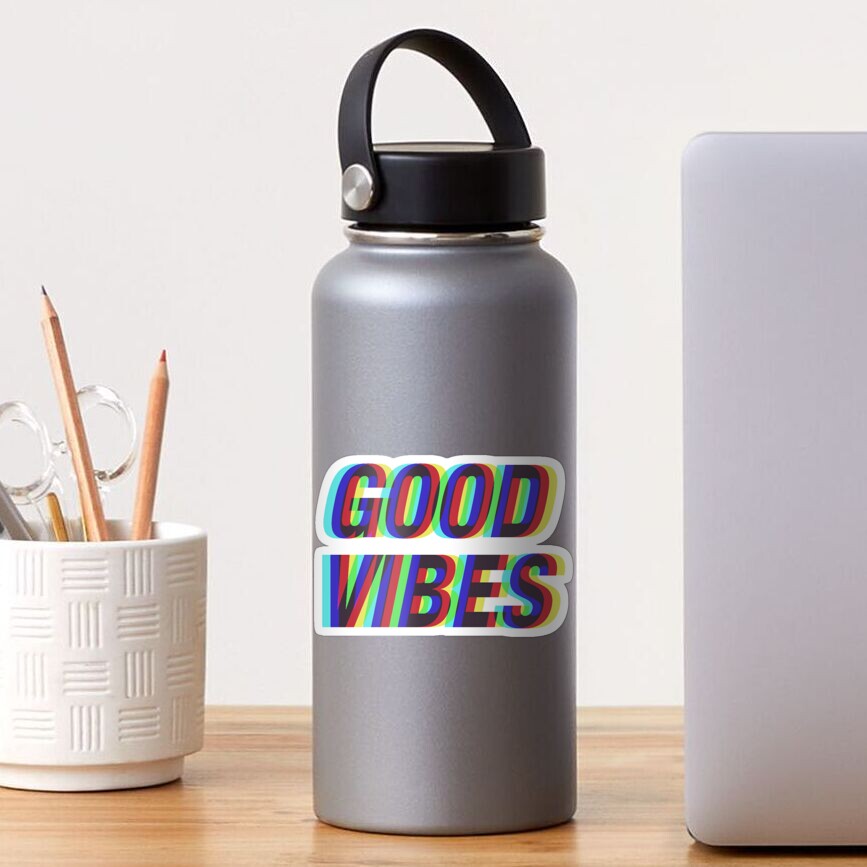 Good Vibes Sticker For Sale By Dmillz Redbubble