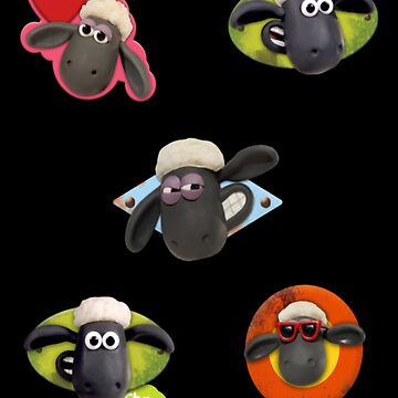 Shaun The Sheep Sticker For Sale By ToddGates Redbubble