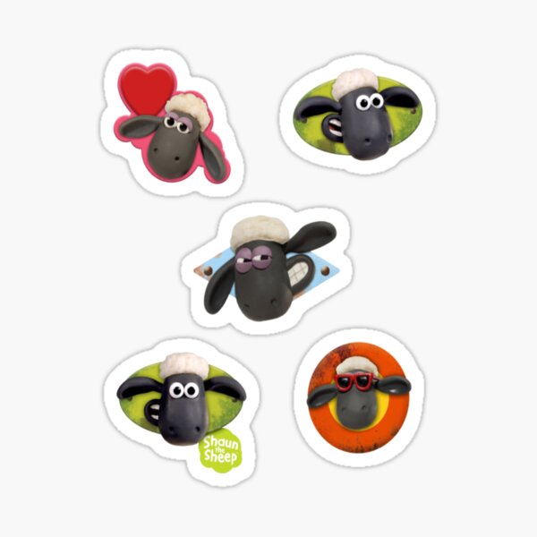 Shaun The Sheep Sticker For Sale By ToddGates Redbubble