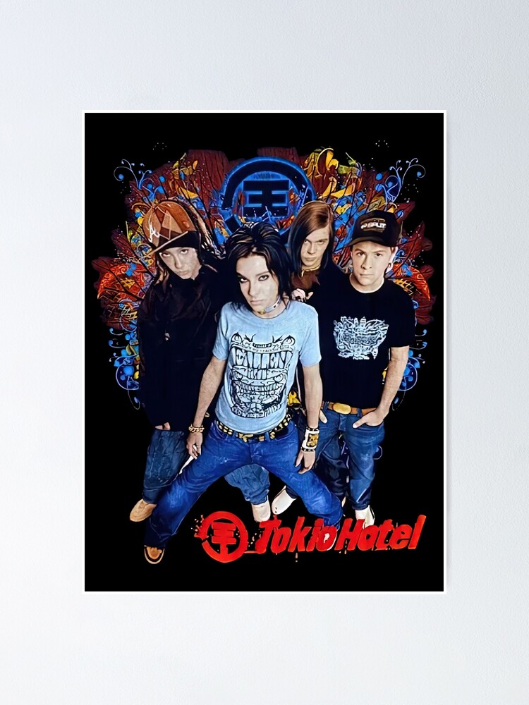 Tokio Hotel Poster Póster De Banda Tokio Hotel Regalo Para Rock Fan