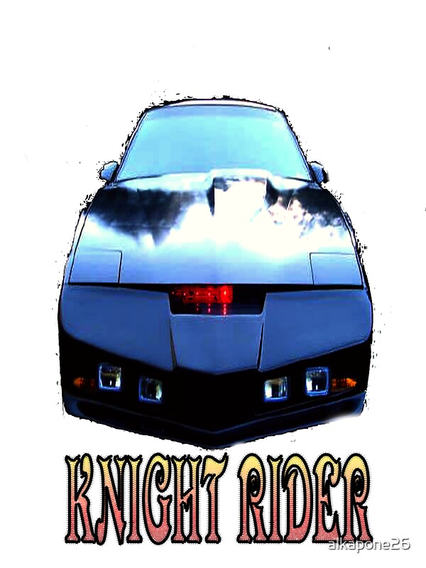 "Knight Rider" Stickers by alkapone26 Redbubble
