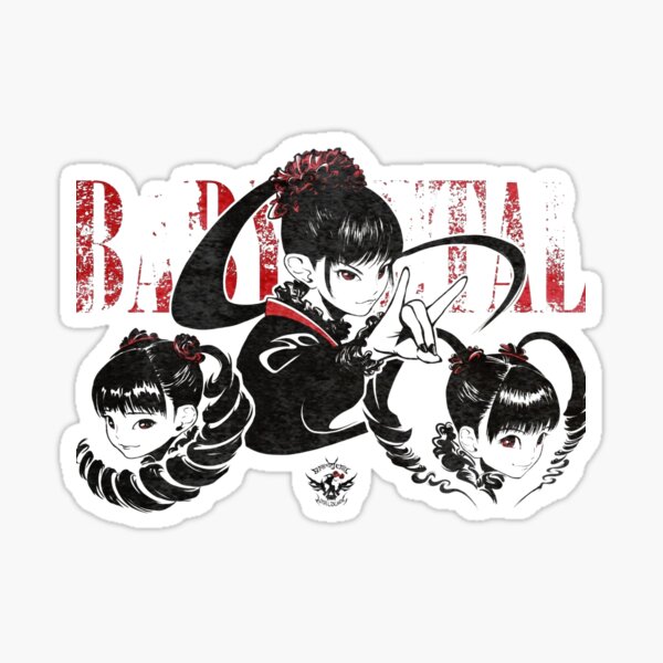 Babymetal Designs Sticker For Sale By Modern3Art Redbubble