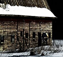 Barn in winter by Theodore Black