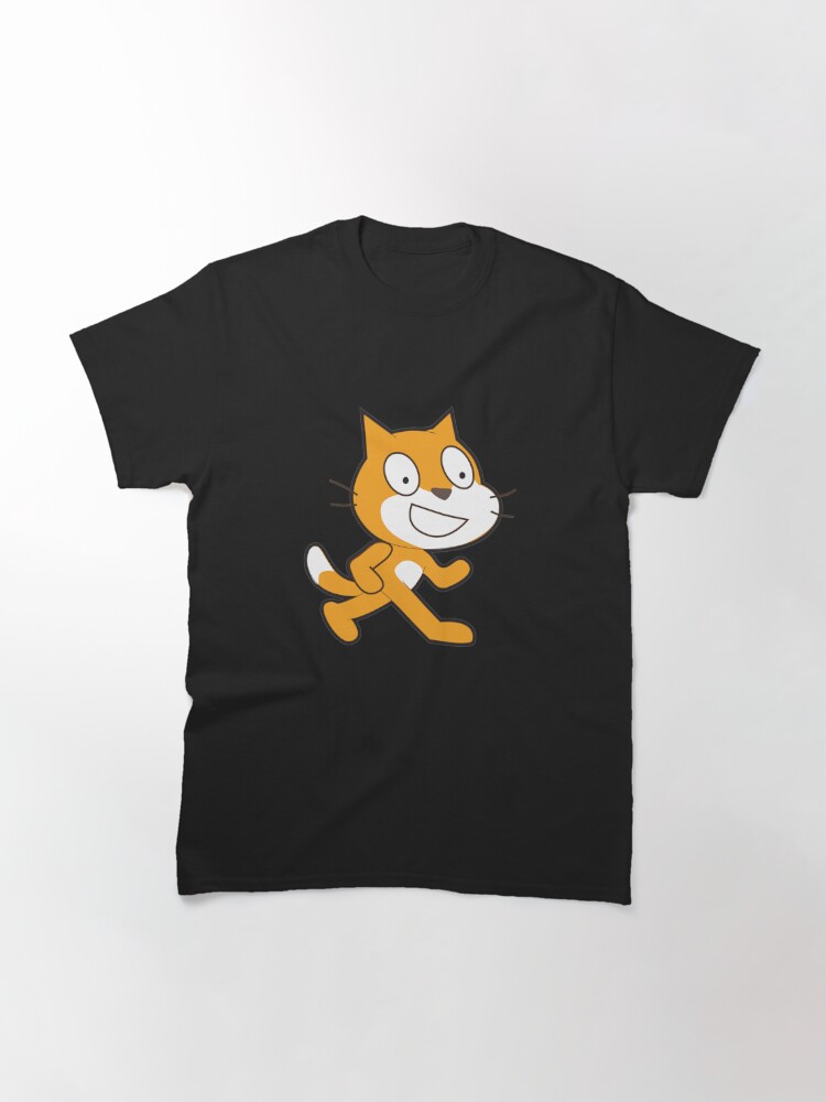 Scratch Programming Language Official Mascot Cat T Shirt T Shirt By