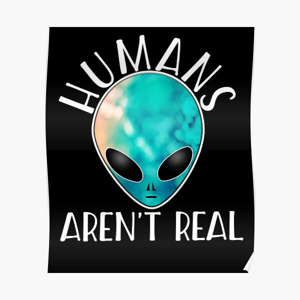 Unisex Adult S Humans Aren T Real I Don T Believe In Humans Tie