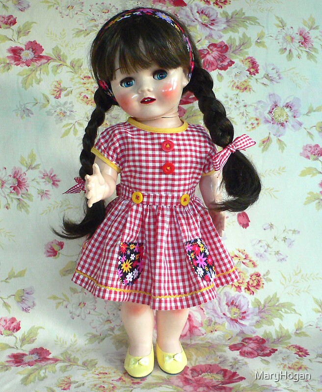 wanda walking doll 1950s